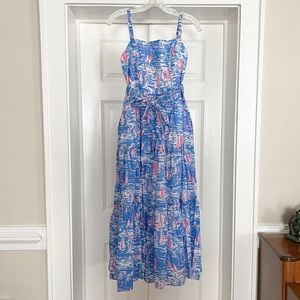 Analeese dress in Zanzibar Blue Boatylicious